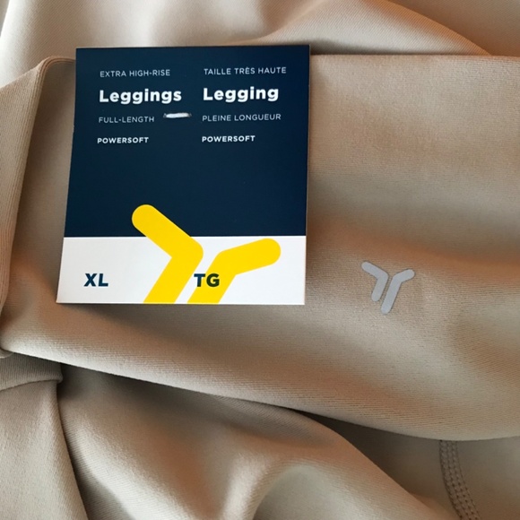 NWT Old Navy Extra High-Waisted PowerSoft Twist-Front Leggings XL Savanna Grass - Picture 13 of 16